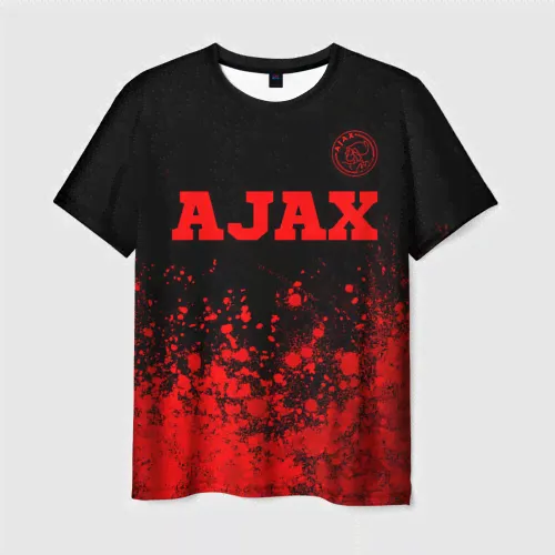Футболка Ajax - red gradient посередине