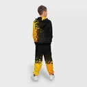 Спортивный костюм Ajax - gold gradient по-вертикали