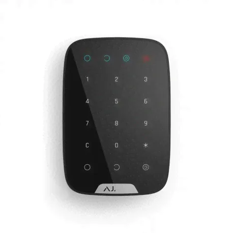 Ajax KeyPad black Беспроводная клавиатура с сенсорными кнопками-1