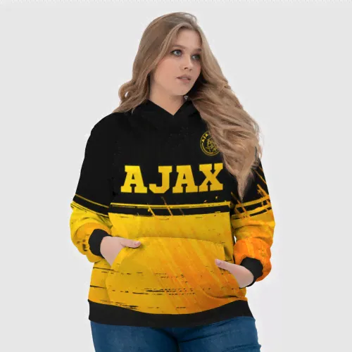 Толстовка Ajax - gold gradient посередине-4